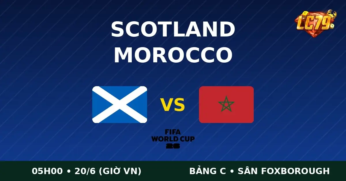 Nhận định Scotland vs Morocco World Cup 2026