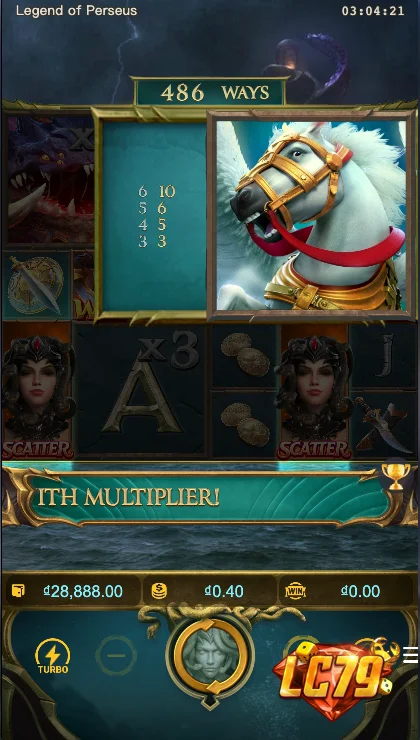 Trải nghiệm Legend of Perseus LC79 — ảnh màn hình