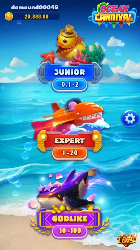Cách chơi Ocean Carnival LC79 — ảnh màn hình