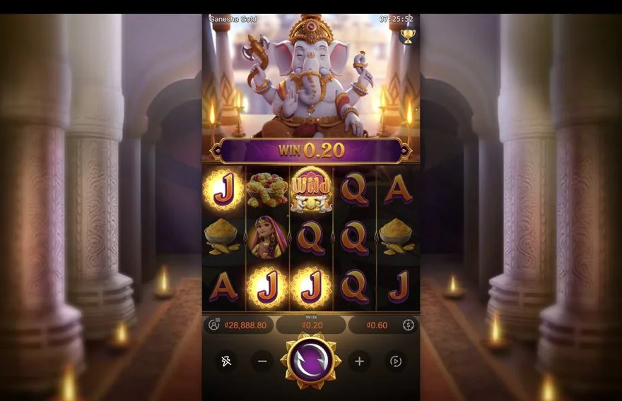 Ảnh màn hình gameplay game đánh giá ganesha gold lc79 (slot) chơi tại LC79