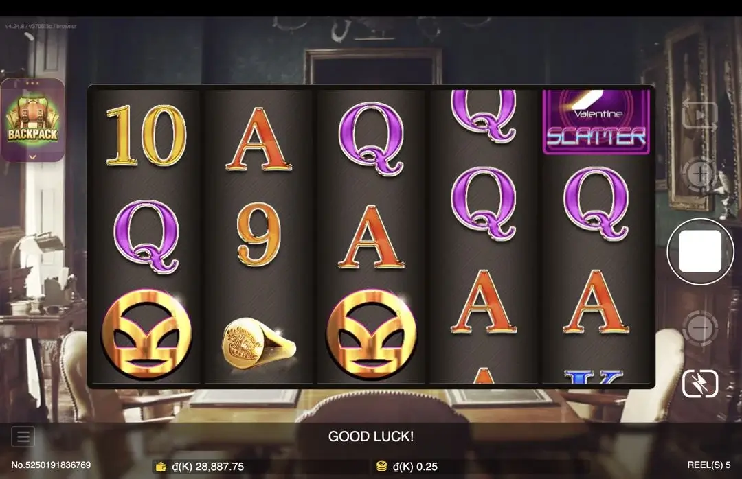 Ảnh giao diện chính game Kingsman (slot JDB) chơi tại LC79