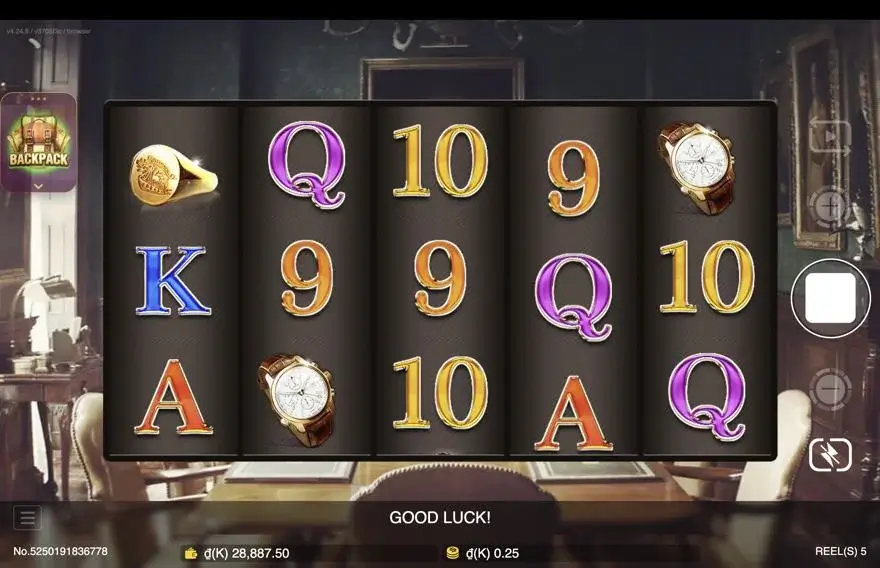 Ảnh màn hình gameplay game Kingsman (slot JDB) chơi tại LC79
