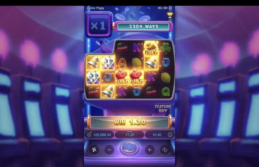 Ảnh màn hình gameplay game Lucky Piggy (slot PG) chơi tại LC79