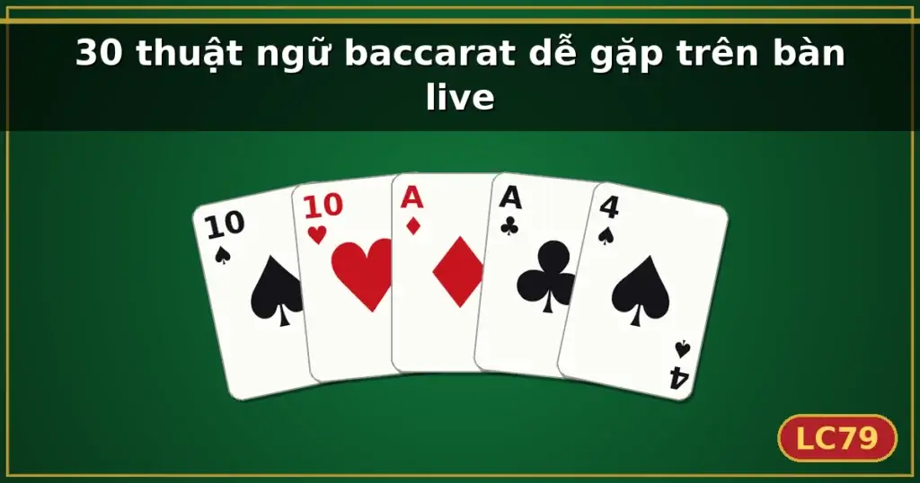 30 thuật ngữ baccarat dễ gặp trên bàn live — LC79