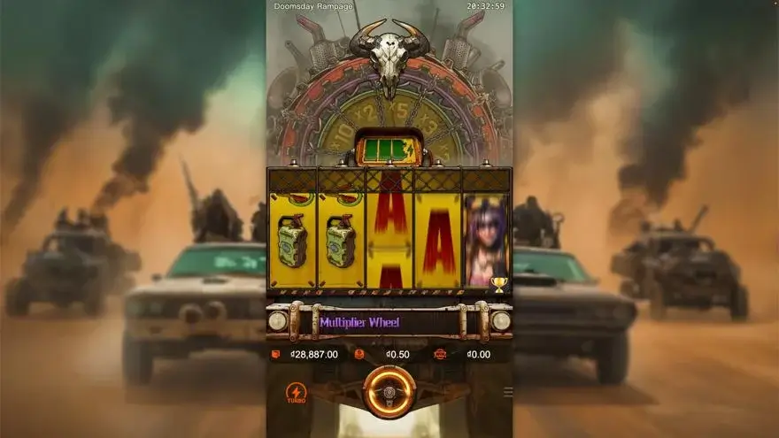 Ảnh màn hình gameplay game Doomsday Rampage (slot PG) chơi tại LC79