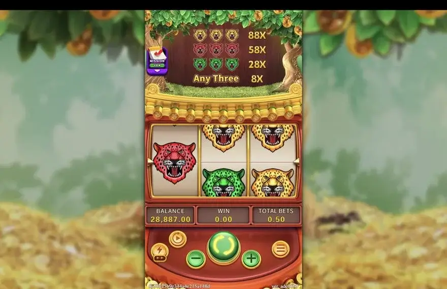 Ảnh màn hình gameplay game GOLDEN PANTHER (slot FC) chơi tại LC79