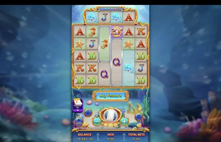 Ảnh màn hình gameplay game GRAND BLUE (slot FC) chơi tại LC79