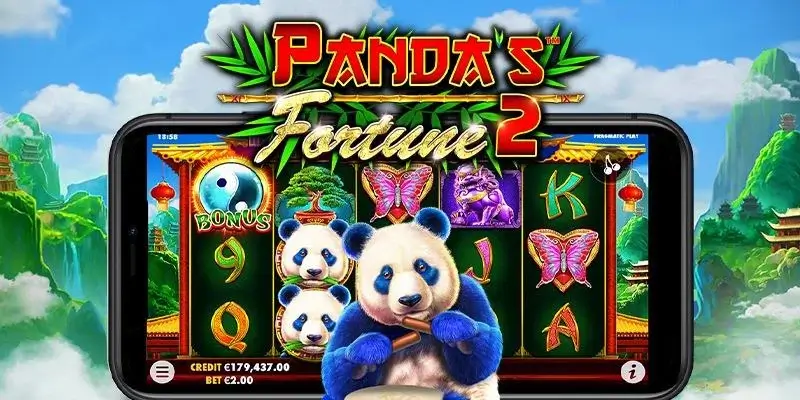 Ảnh màn hình gameplay game Panda Fortune 2 (slot PP) chơi tại LC79