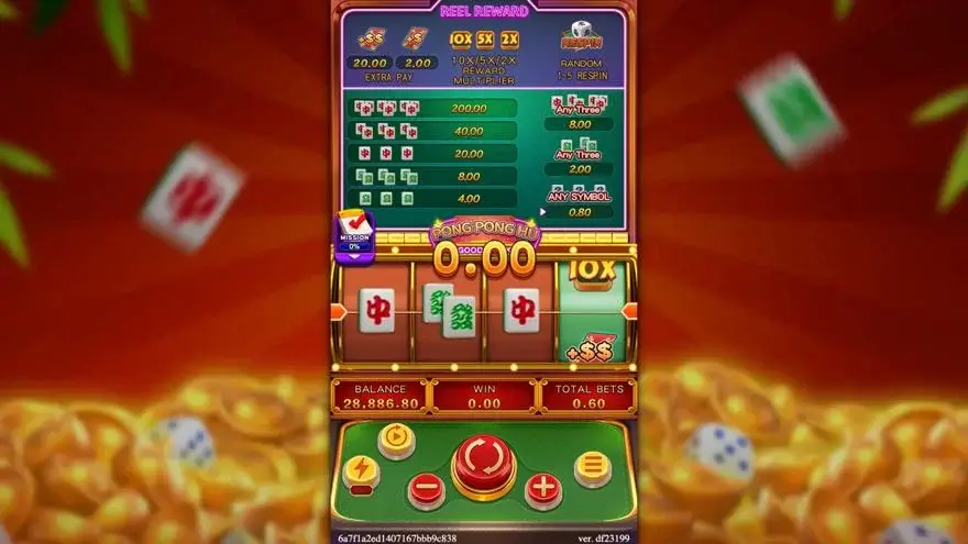 Ảnh màn hình gameplay game PONG PONG HU (slot FC) chơi tại LC79